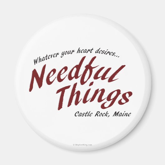 Needful Things Magneet (Voorkant)