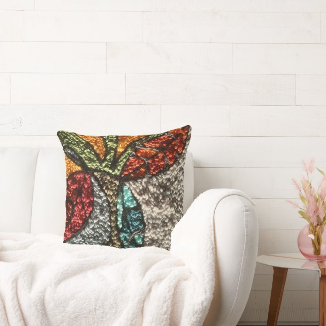 needle punch design fall design/pillow kussen (Bank)