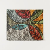 Needle Punch Fall Design/abstract/mid-century mode Wandkleed (Voorkant (horizontaal))