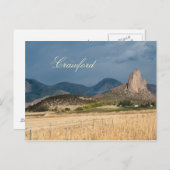 Needle Rock in Crawford, Colorado Briefkaart (Voorkant / Achterkant)
