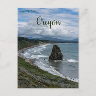 Needle Rock Kaap Blanco Oregon Briefkaart