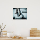Needlenose en Stilettos Poster (Keuken)