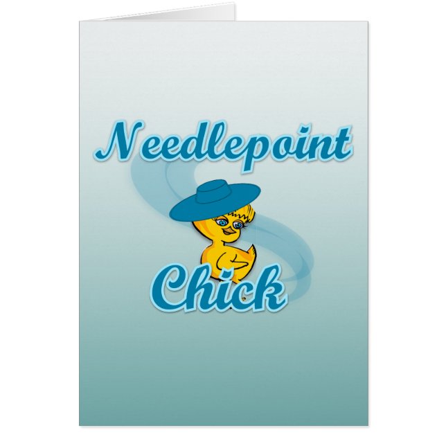 Needlepoint Chick 3 (Voorkant)