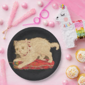 Needlepoint Kitty Cat Paper Bord (Feest)