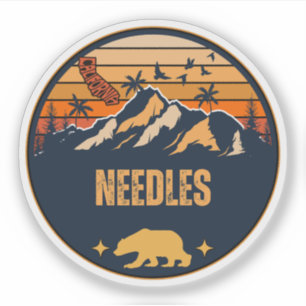 Needles, Californië Sticker