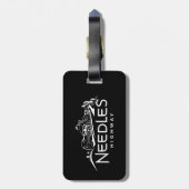 Needles Highway South Dakota Motorcycle Bagagelabel (Achterkant verticaal)