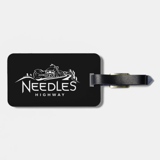 Needles Highway South Dakota Motorcycle Bagagelabel (Achterkant horizontaal)