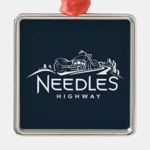 Needles Highway South Dakota Motorcycle Metalen Ornament