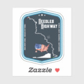 Needles Highway US87 USA Black Hills SD 03 Sticker (Feuille)