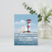 Needles Lighthouse Briefkaart (Staand voorkant)
