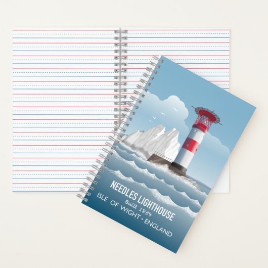 Needles Lighthouse Notitieboek (Binnen)