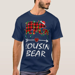 Neef Beer Kerstmis Pajama Red Pset Buffalo Xma T-shirt