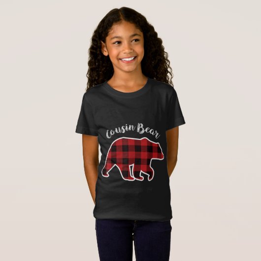 Neef BEER Kinder Red Pset met kerstmis Pajama T-shirt (Voorkant volledig)