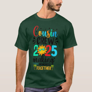 Neef bemanning 2025 Zomervakantie Strand Familiere T-shirt
