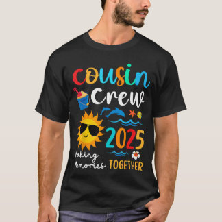 Neef bemanning 2025 Zomervakantie Strand Familiere T-shirt