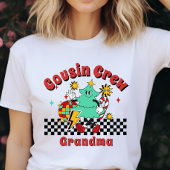 Neef bemanning Oma Kerst matching familie T-shirt