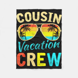 Neef bemanningsfamilie vakantie zomer vakantie str fleece deken