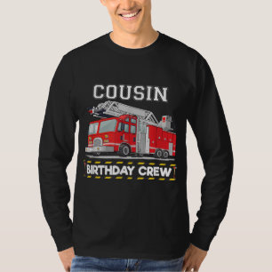 Neef brandweerman op de bommen t-shirt