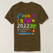 Neef Crew 2022 Familie reünie die herinneringen ma T-shirt (Design voorkant)