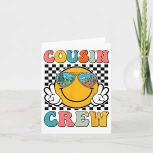 Neef Crew 2024 Groovy Familie Vakantie Zomer Kamp Kaart