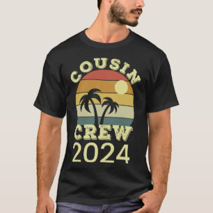 Neef Crew 2024 Zomer Strand Vakantie Familie Trip T-shirt