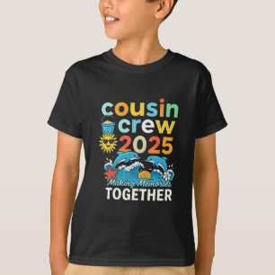 Neef Crew 2025 Zomer Vakantie Strand Familie Trip T-shirt