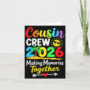 Neef crew 2026 maakt herinneringen familie matchin kaart