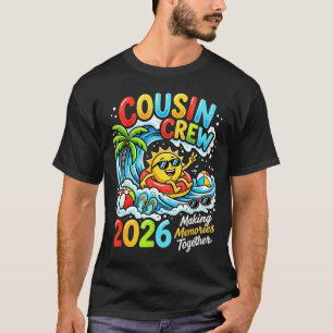 Neef crew 2026 vakantie zomer herinneringen bijpas t-shirt