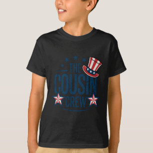 Neef Crew 4 juli matchen familie patriottisch T-shirt