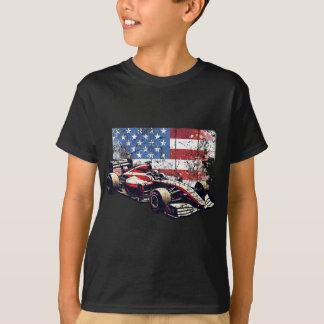Neef Crew 4 juli Patriottische Amerikaanse Familie T-shirt