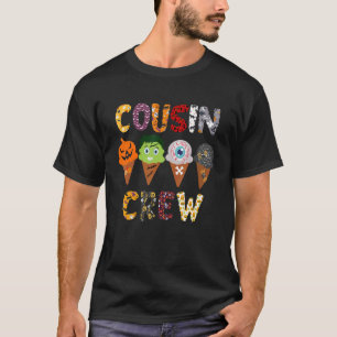 Neef Crew Halloween Horror Ice Cream Pumpkin Fac T-shirt