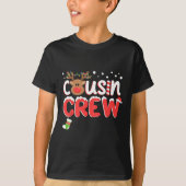 Neef Crew Kerst Kinder Neven Kerstwedstrijd T-shirt (Voorkant)
