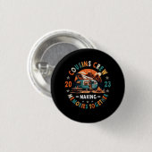Neef Crew Making Memories 2023 Family Reunion Tr Ronde Button 3,2 Cm (Voorkant /achterkant)