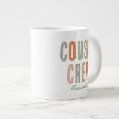 Neef Crew Matching Boho Family Reunion Extra Grote Beker (Voorkant rechts)