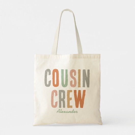 Neef Crew Matching Boho Family Reunion Tote Bag (Achterkant)