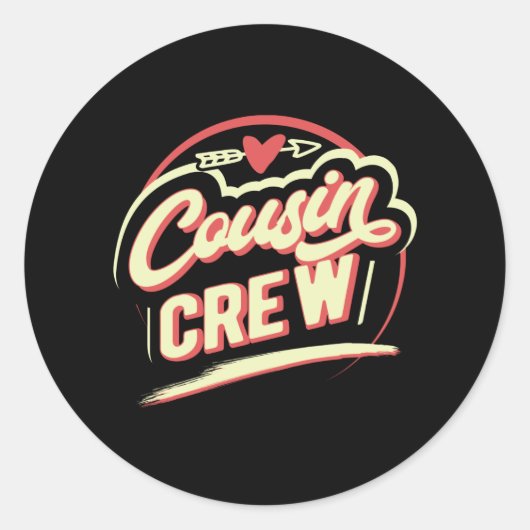 Neef Crew Ronde Sticker (Voorkant)