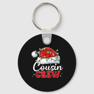 Neef Crew Santa Hat Kerstverlichting Vrolijk Kerst Sleutelhanger