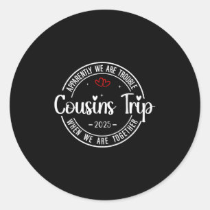 Neef Crew Trip 2025 Zomer Familie Reünie Weeken Ronde Sticker