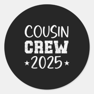 Neef Crew Trip 2025 Zomer Familie Reünie Weeken Ronde Sticker