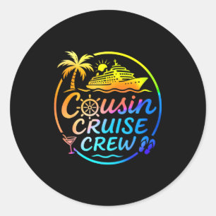Neef Cruise Bemanning Trocal Zomer Vakantie Matchi Ronde Sticker