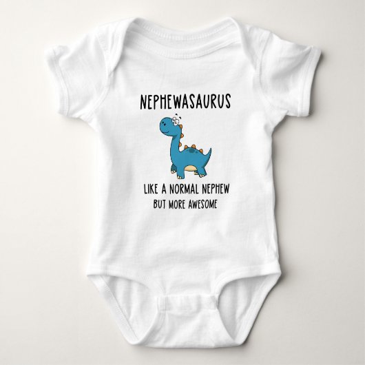 Neef Dinosaur Tshirt Kinderen Neefasaurus Tshirt (Voorkant)