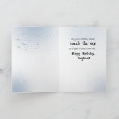 Neef Eagle verjaardag Kaart (Binnen)