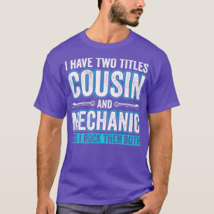 Neef en Mechanic Grappige Garage Fixing s Neef T-shirt