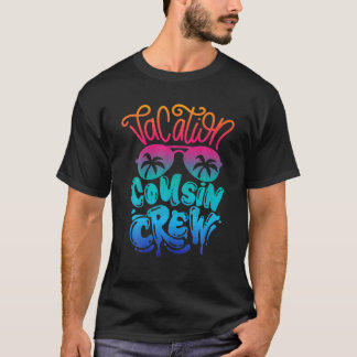 Neef Familie komt overeen met zomervakantiestrand T-shirt