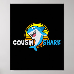 Neef Gift Shark Lover Poster