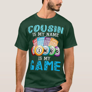 Neef is mijn naam Bingo is mijn spel Happy Father T-shirt