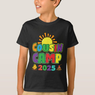 Neef Kamp 2025 Familie Vakantie Zomer Camping Cr T-shirt