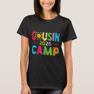 Neef kampeer bemanning 2026 zomer vakantie strand t-shirt