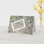 Neef Moederdag roos Kaart (Gele Bloem)