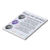 Neef Poem 18th Birthday Notitieblok (Gedraaid)